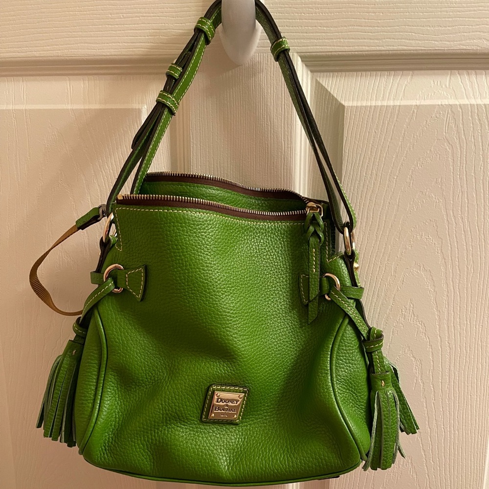 Green Leather Dooney and Bourke Handbag